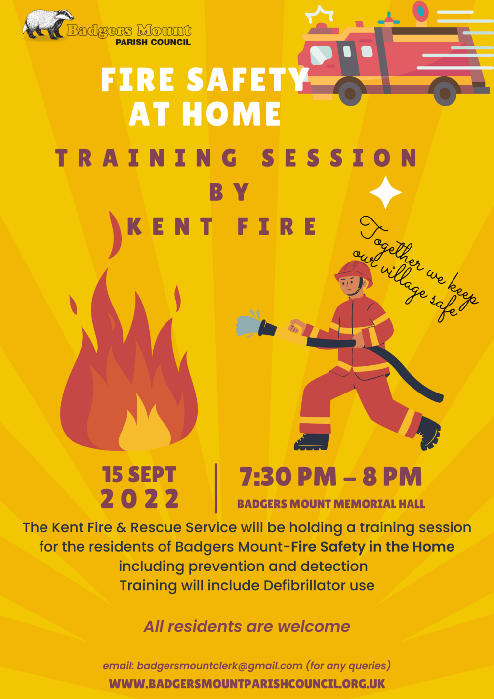 Training Session by Kent Fire & Rescue Services